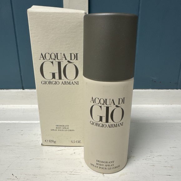 Acqua Di Gio Men Giorgio Armani Deodorant Body Spray Can oz